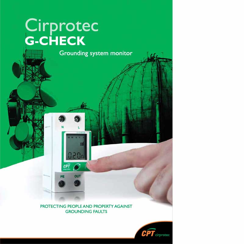 03. Brochure – Grounding system monitor G-CHECK