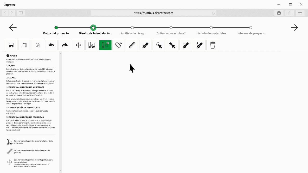 Importer des plans dans nimbus Project Designer
